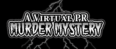 Virtual PR Murder Mystery Logo